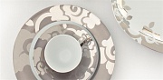картинка Набор посуды чайный, 15 предметов, фарфор, серия PARISIEN NIGHT PORCEL  магазин «Аура Дома»