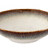 Тарелка суповая  фарфоровая  NUANCES BROWN, д. 19 см