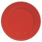 картинка Блюдо сервировочное фарфоровое TIFFANY RED, д. 26 см  магазин «Аура Дома»