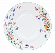 Тарелка суповая фарфоровая, OLYMPUS FLORENCE, д. 23 см Porcel магазин «Аура Дома»