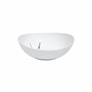 Салатник диаметр 26 см, набор столовой посуды BALLET FEELINGS, фарфор