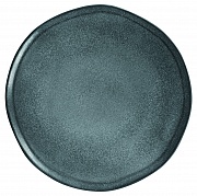 Блюдо сервировочное керамическое ESSENTIAL DARK GREY, д. 26,5 см  магазин «Аура Дома»
