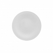 Тарелка десертная фарфоровая BALLET WHITE, д. 22 см
