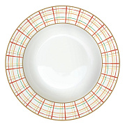 Тарелка суповая фарфоровая HARVEST, д. 21,5 см  магазин «Аура Дома»