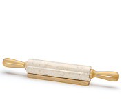 Скалка мраморная с деревянными ручками Kuchenprofi магазин «Аура Дома»