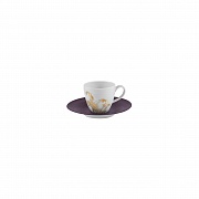 Чашка кофейная, 100 мл, фарфор, серия ROMANTIC VELVET PORCEL  магазин «Аура Дома»