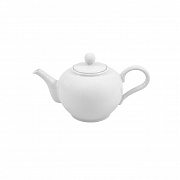 Заварник чайный, 1,33 л, фарфор, серия  STRAVAGANZA WHITE PORCEL  магазин «Аура Дома»