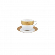 Чашка чайная фарфоровая ANTAR AURATUS OB, объем 280 мл PORCEL  магазин «Аура Дома»
