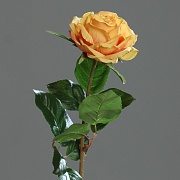Роза искусственная, высота 51 см, цвет оранжевый DPI магазин «Аура Дома»