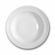 Блюдо глубокое, 31 см, фарфор, серия WHITE TEARS PORCEL  магазин «Аура Дома»