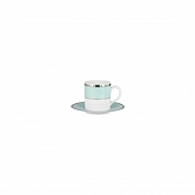 Чашка кофейная, 90 мл, фарфор, серия ETHEREAL BLUE