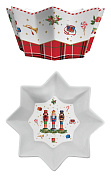 картинка Салатник фарфоровый VINTAGE NUTCRACKER, д. 20 см в подарочной упаковке  магазин «Аура Дома»