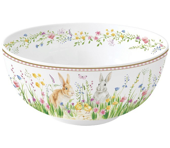 Салатник фарфоровый HAPPY EASTER, д. 23 см