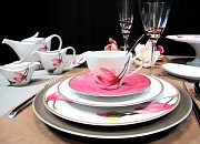 Набор посуды чайный, 15 предметов, фарфор, серия MAGNOLIA PORCEL  магазин «Аура Дома»