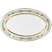 Блюдо овальное фарфоровое MYTH LIBERTY, размер: 31x20 см  магазин «Аура Дома»