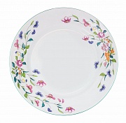 Тарелка закусочная фарфоровая OLYMPUS FLORENCE, д. 27 см Porcel  магазин «Аура Дома»