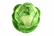 Блюдо глубокое, диаметр 31см, выстота 22см, зеленого цвета, часть столового набора "Цикорий", керамика Aura Doma магазин «Аура Дома»