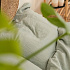 Комплект постельного белья NATURAL GREEN, состав: 100% хлопок, размер: евро