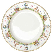 Блюдо сервировочное фарфоровое SPRING BLOOM, д. 26,5 см Easy Life / Nuova R2S магазин «Аура Дома»