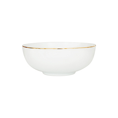 Салатник фарфоровый COUPE PREMIUM GOLD, д. 25 см