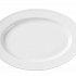 Блюдо овальное фарфоровое Bianco, размер: 39х27 см