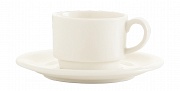 Чашка чайная фарфоровая Crema, объем 230 мл Fine Dine магазин «Аура Дома»