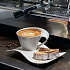 Блюдце фарфоровое NewWave Caffe, размер: 20х14 см