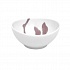 Салатник, диаметр 8 см, набор столовой посуды BALLET FEELINGS, фарфор