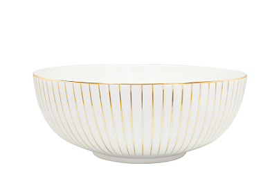 Салатник фарфоровый COUPE GOLDEN ORBIT, д. 25 см