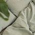 Комплект постельного белья NATURAL GREEN, состав: 100% хлопок, размер: евро