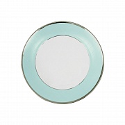 Тарелка закусочная фарфоровая PETALA ETHEREAL BLUE, д. 27 см PORCEL  магазин «Аура Дома»