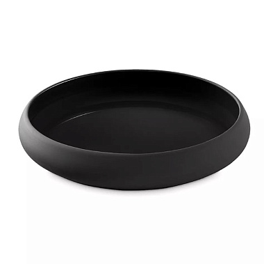 Тарелка глубокая   22  см , BAHIA ONYX /BLACK, фарфор