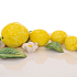 Блюдо овальное керамическое "Лимон", размер: 45х24 см
