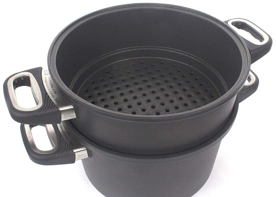 Пароварка с крышкой т.м. "The World's Best Pan", с антипригарным покрытием Lotan (индукция)