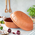 Емкость для запекания с крышкой Roaster Maxi размер 34,0 x 19,0 x 45,0 cm цвет терракот примерно на 8 человек