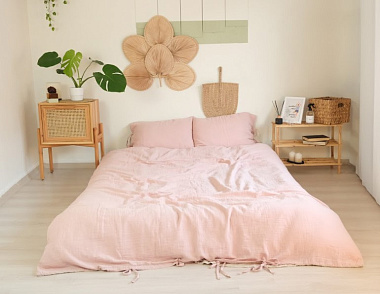 Комплект постельного белья OLD ROSE, состав: 100% хлопок, размер: евро