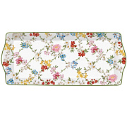 Блюдо сервировочное фарфоровое GARDEN DREAMS, размер: 35x15 см в подарочной упаковке Easy Life магазин «Аура Дома»