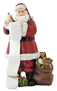 Статуэтка новогодняя декоративная CHRISTMAS FIGURINES, размер: 15,5x12x24,5 см