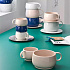 Чашка чайная Empileo Cafeterie Blanc , 390 мл , фарфор