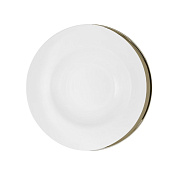 Тарелка суповая фарфоровая BALLET BALLERINA, д. 23 см  магазин «Аура Дома»