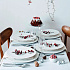 Тарелка десертная 24 см, COLLECTION L COUTURE , фарфор