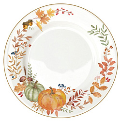 Тарелка закусочная  фарфоровая HARVEST, д. 26,5 см