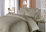 картинка Комплект постельного белья SARMASIK CAPPUCINO, состав: 100% хлопок, размер: евро Limasso магазин «Аура Дома»