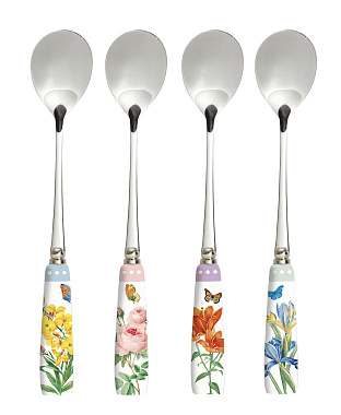 Набор чайных ложек ROYAL BLOSSOM (4 шт) в подарочной упаковке