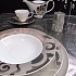 Набор столовой посуды обеденный, 41 предмет, фарфор, серия PARISIEN NIGHT
