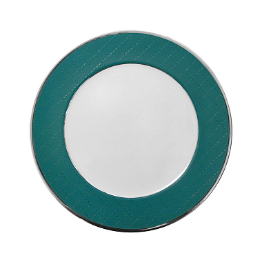 Блюдо сервировочное, 31 см, фарфор, серия ETHEREAL ULTRAMARINE GREEN