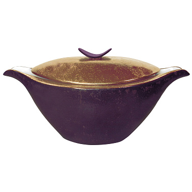 Супница, 37х23 см, 3 л, фарфор, серия GOLDEN VELVET