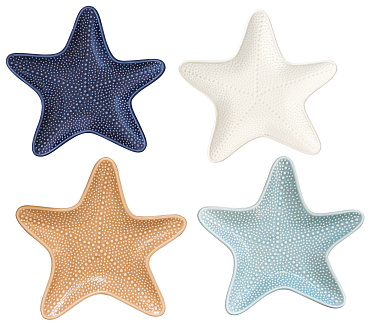 Тарелка десертная фарфоровая COQUILLAGES, д. 21 см