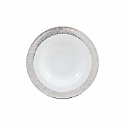 Тарелка суповая, 23 см, фарфор, серия LEAF PORCEL  магазин «Аура Дома»