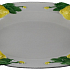 Блюдо овальное глубокое керамическое "Лимон", р. 31х21 см